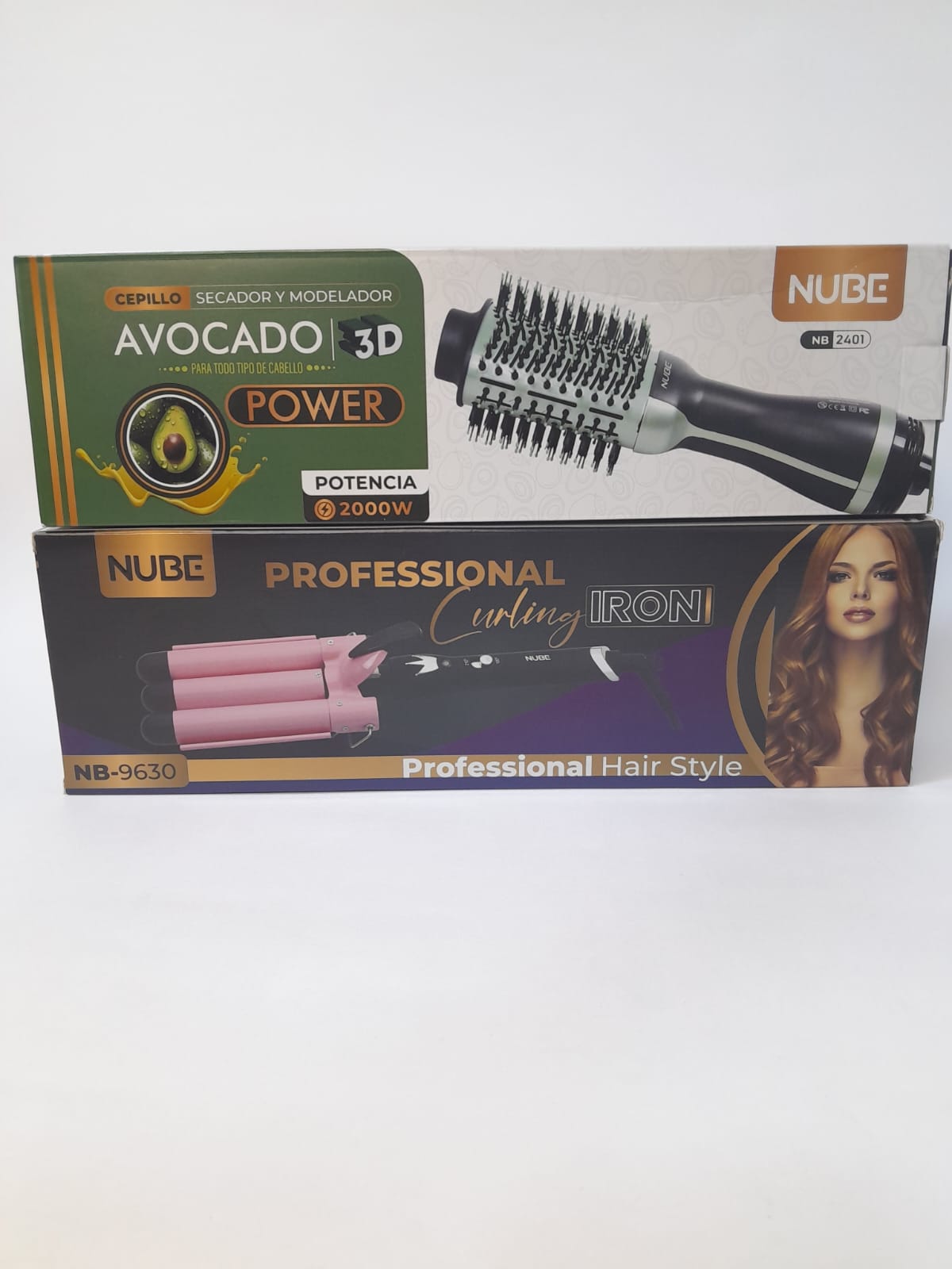 Miniatura 3 de Combo Ondulador 3 tubos+Cepillo secador